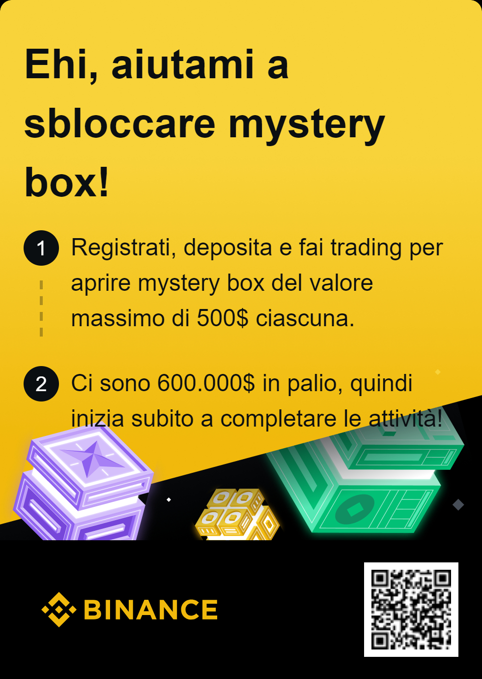 offerta binance