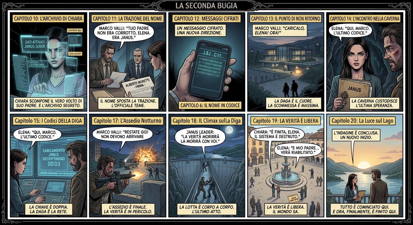 immagini salienti la seconda bugia damiano loffredo